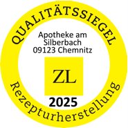 Qualitätssiegel Rezepturherstellung Qualitätssiegel Rezepturherstellung